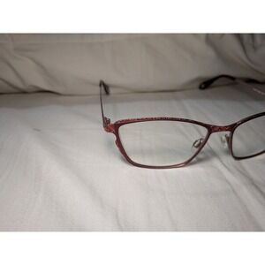 FYSH 3550 616 RED AUTHENTIC EYEGLASSES 52-16-135MM FRAME